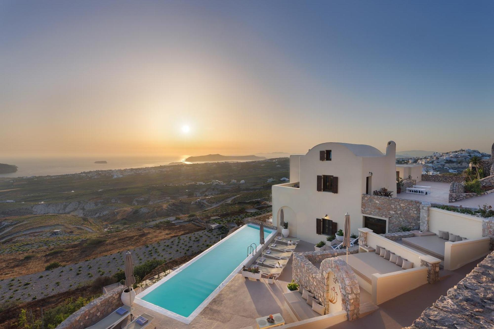 Pýrgos Zatrikion Santorini Villas מראה חיצוני תמונה