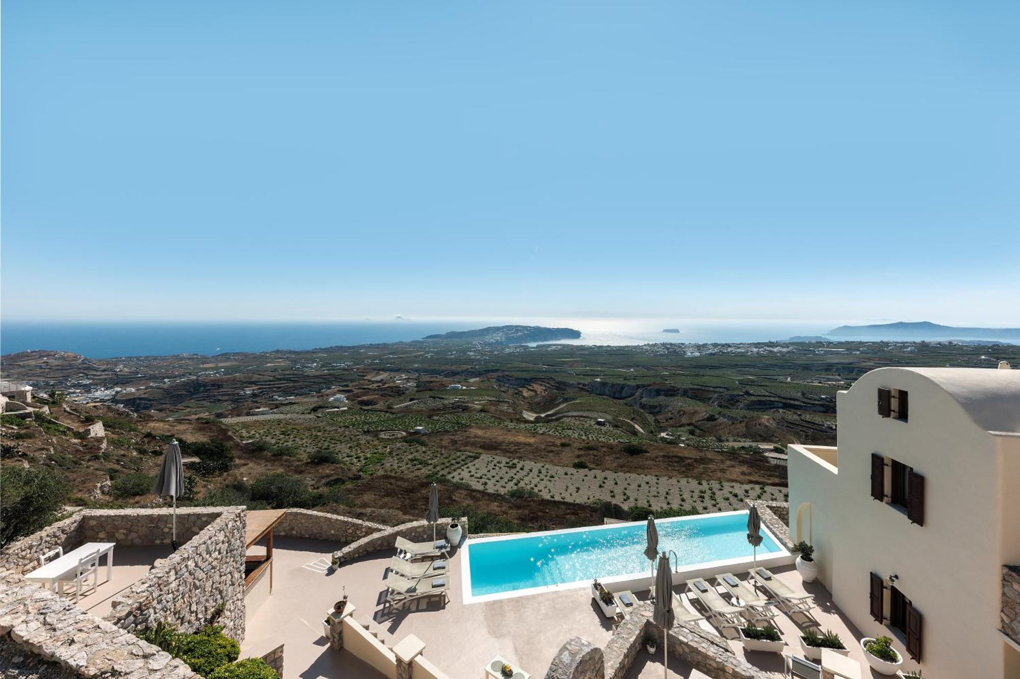Pýrgos Zatrikion Santorini Villas מראה חיצוני תמונה