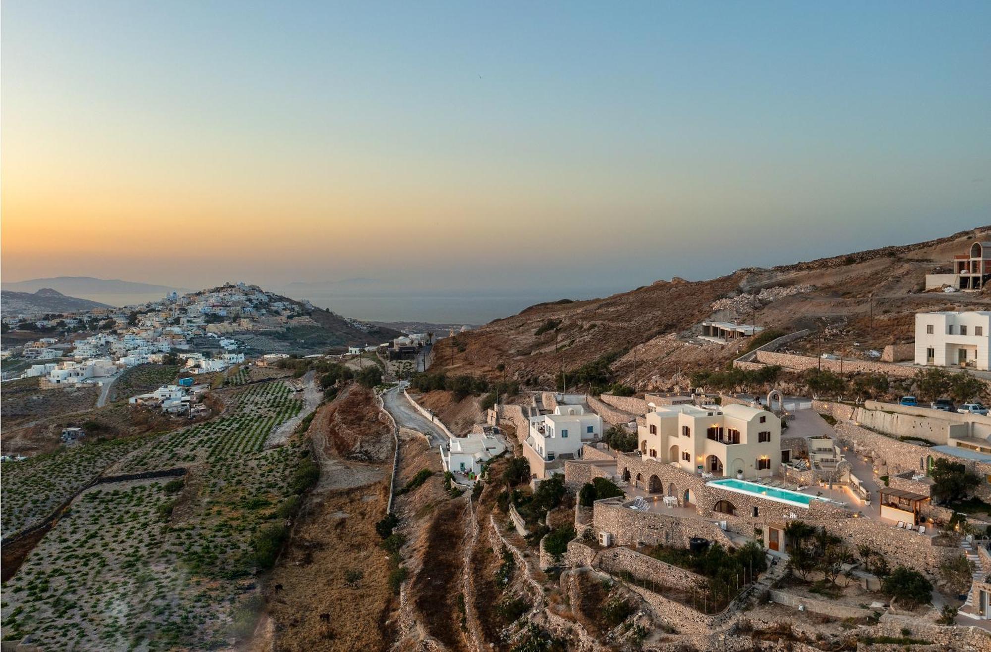 Pýrgos Zatrikion Santorini Villas מראה חיצוני תמונה