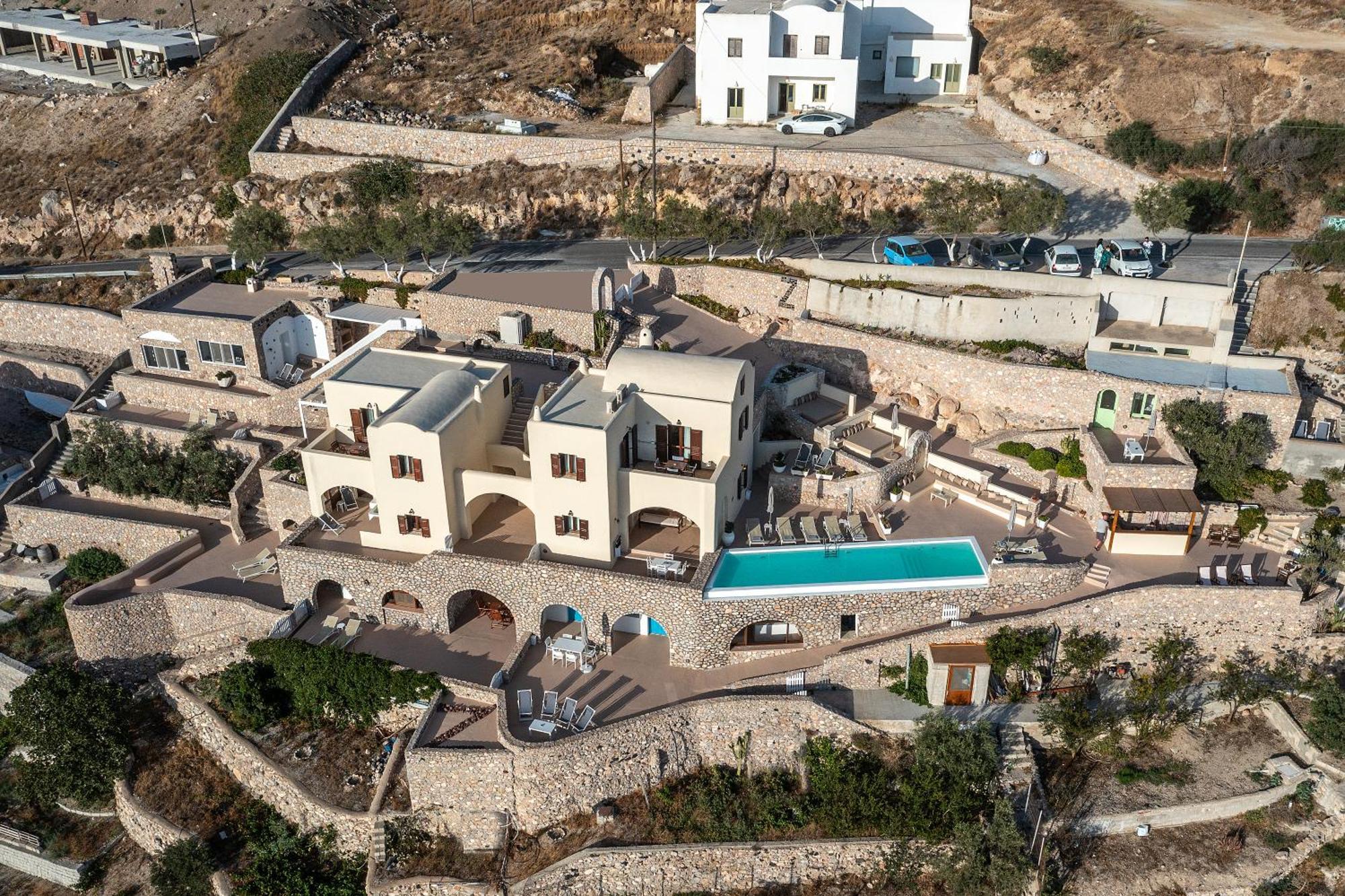 Pýrgos Zatrikion Santorini Villas מראה חיצוני תמונה