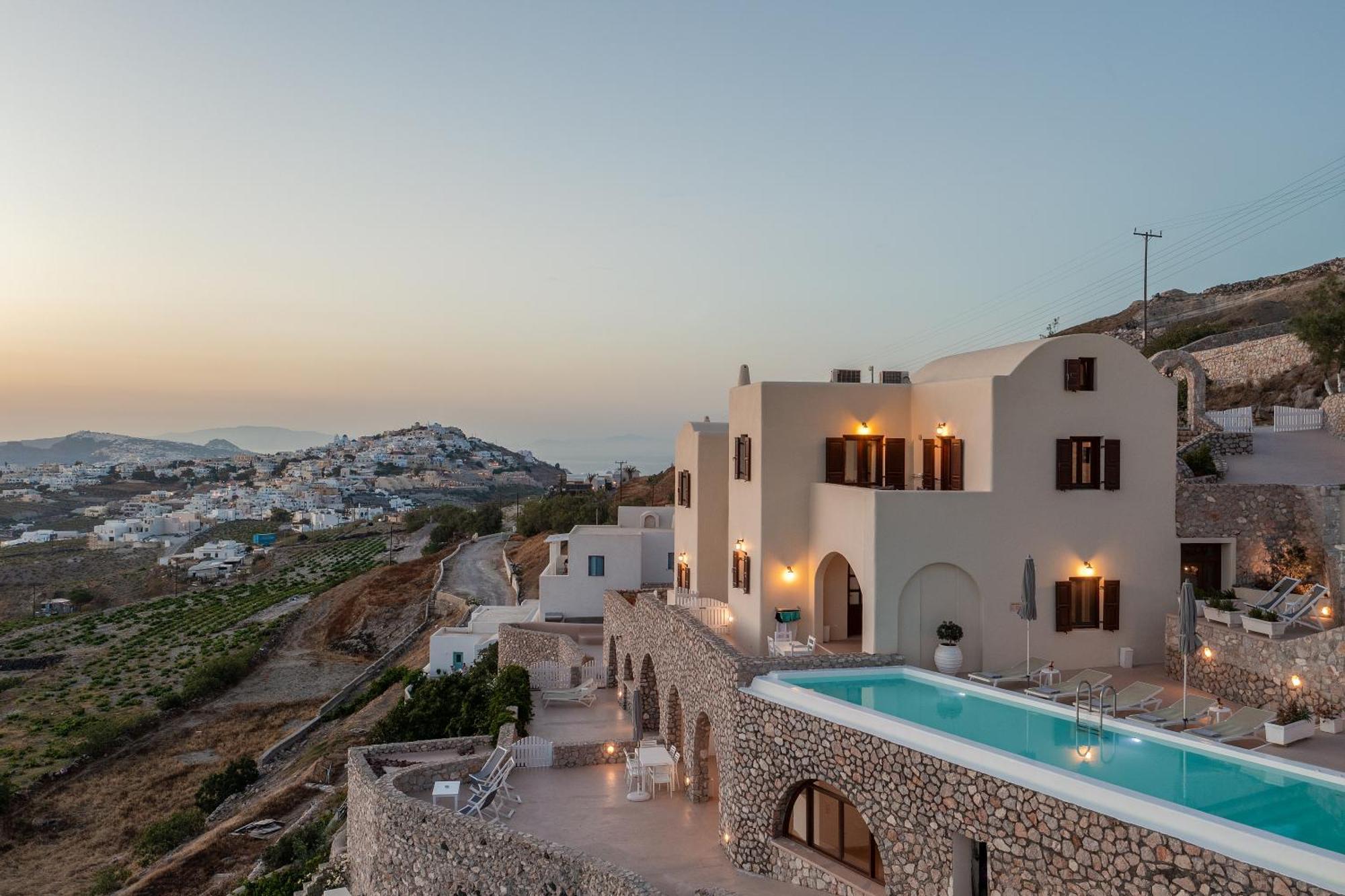Pýrgos Zatrikion Santorini Villas מראה חיצוני תמונה