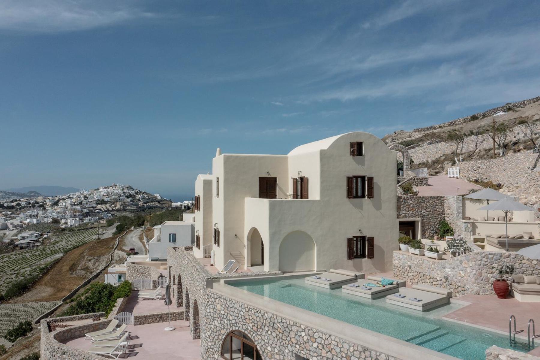 Pýrgos Zatrikion Santorini Villas מראה חיצוני תמונה